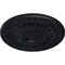 Ekena Millwork Lunel Ceiling Medallion (Fits Canopies up to 3 3/4"), Hand-Painted Steel Gray, 20 1/4"OD x 1 1/2"P CM20LUSGS - alternate 2